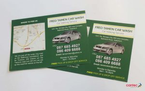 Fred Tamen Car Wash Flyer