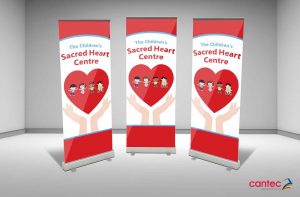 Sacred Heart Centre Pull-Up Banner