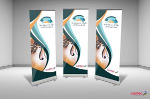 Symphony Club Waterford Pull-Up Banner
