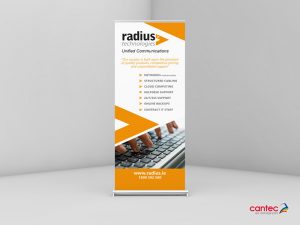 Radius Technologies Roll up Banner